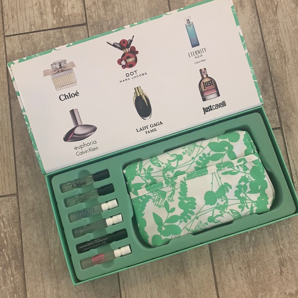 Boxed Fragrant Cosmetic Bag Gift Set